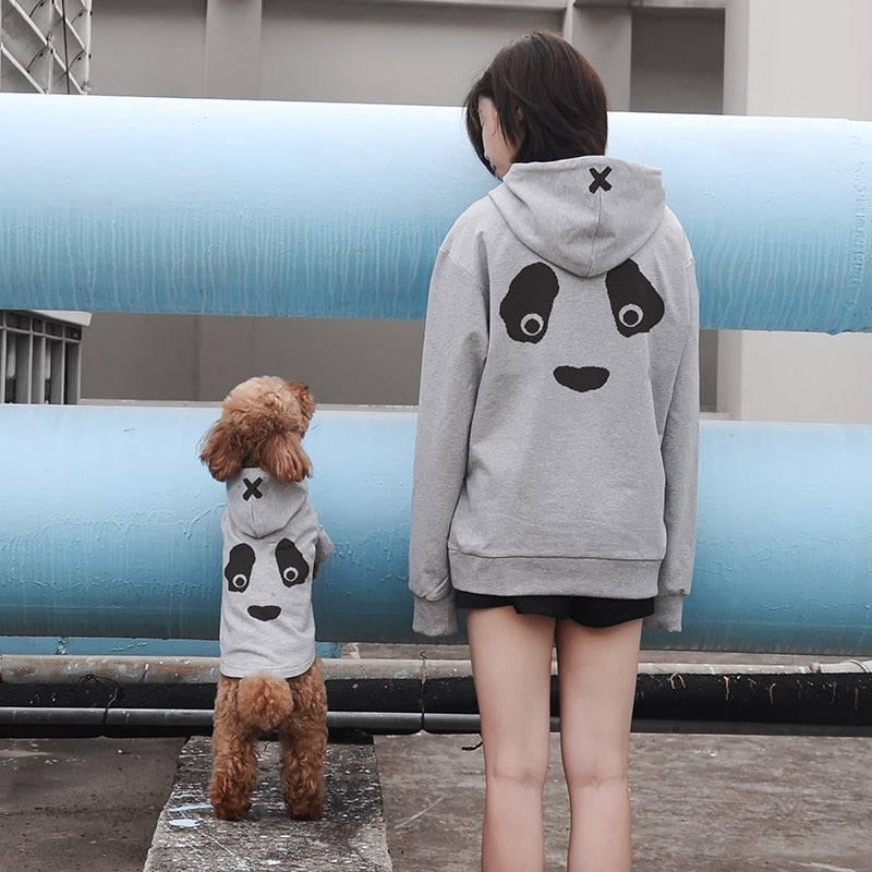 Pet Parent-Child Couple Dog Clothes for Spring and Autumn