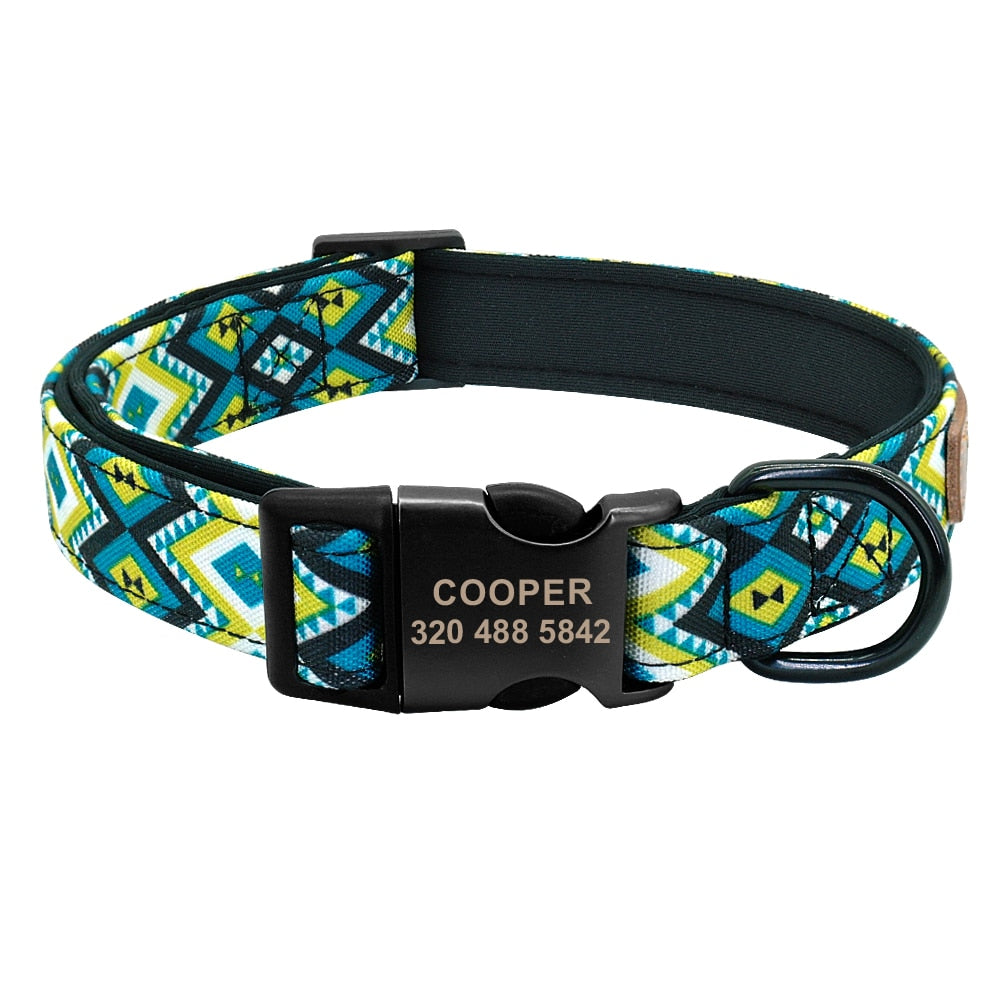 The Ultimate Personalized Dog Collar and Leash Set!
