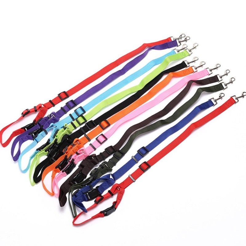 Car Seat Belt with Cushioning Elastic Safety Rope