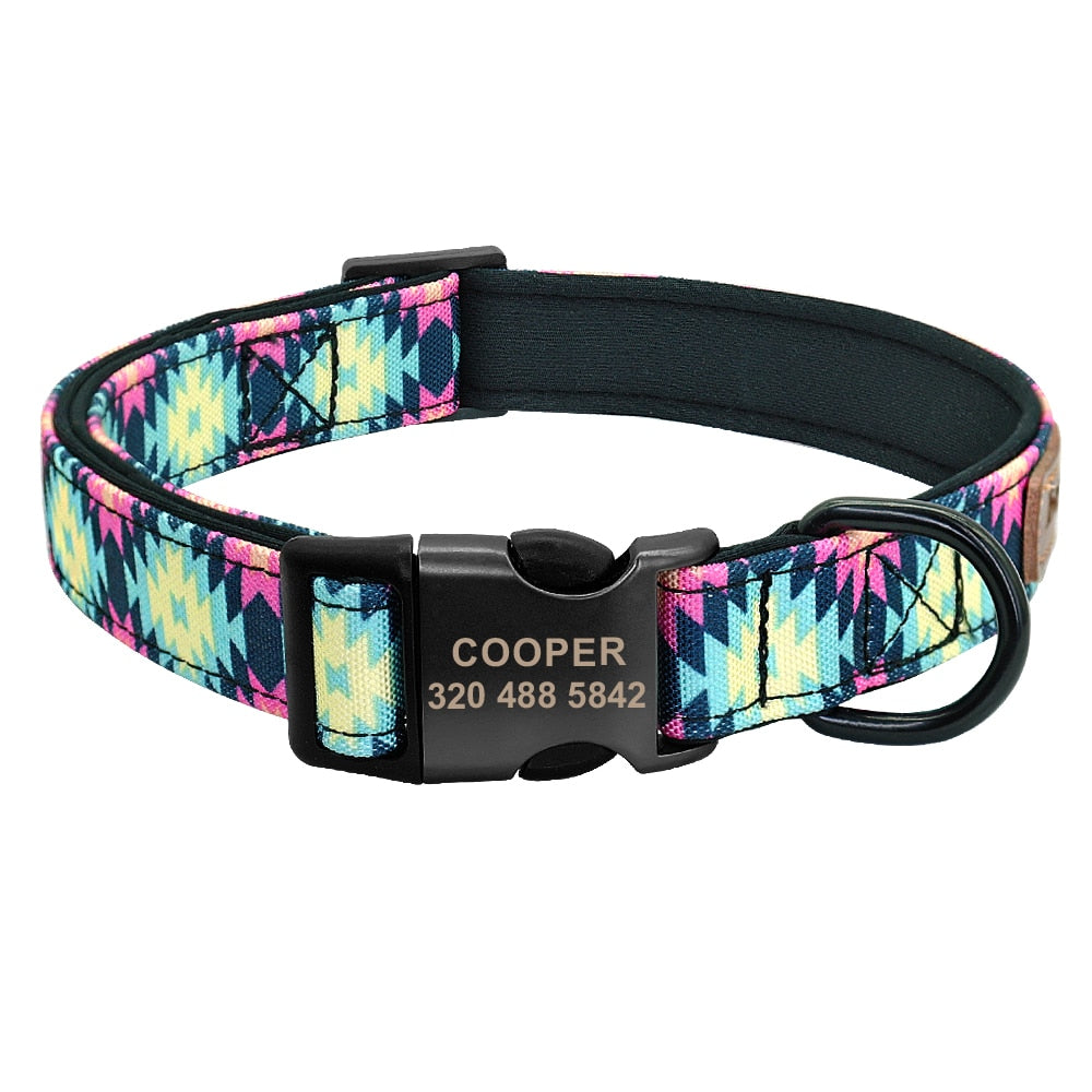 The Ultimate Personalized Dog Collar and Leash Set!