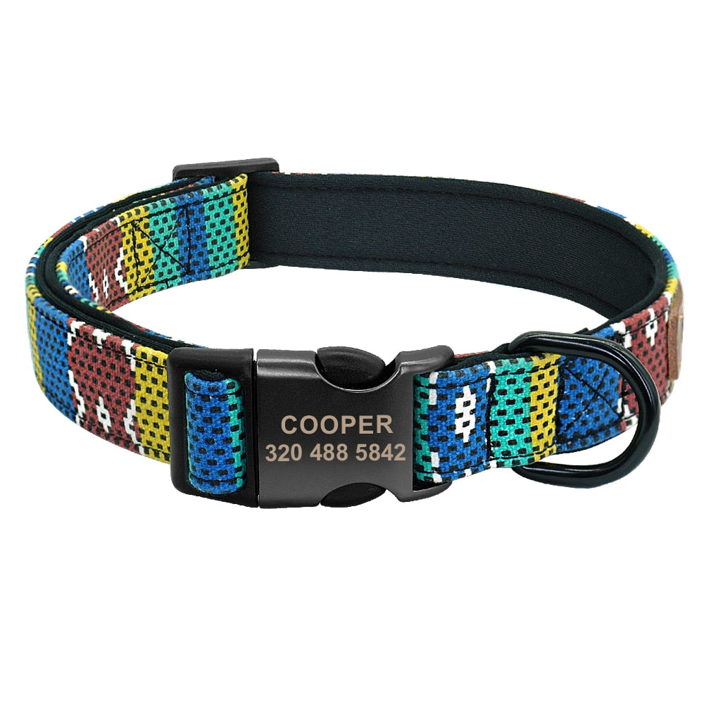 The Ultimate Personalized Dog Collar and Leash Set!