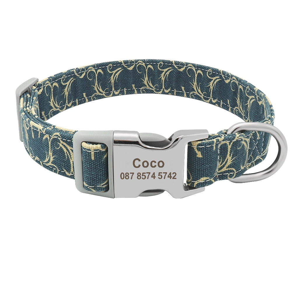Practical Custom Engraved Dog Collar.