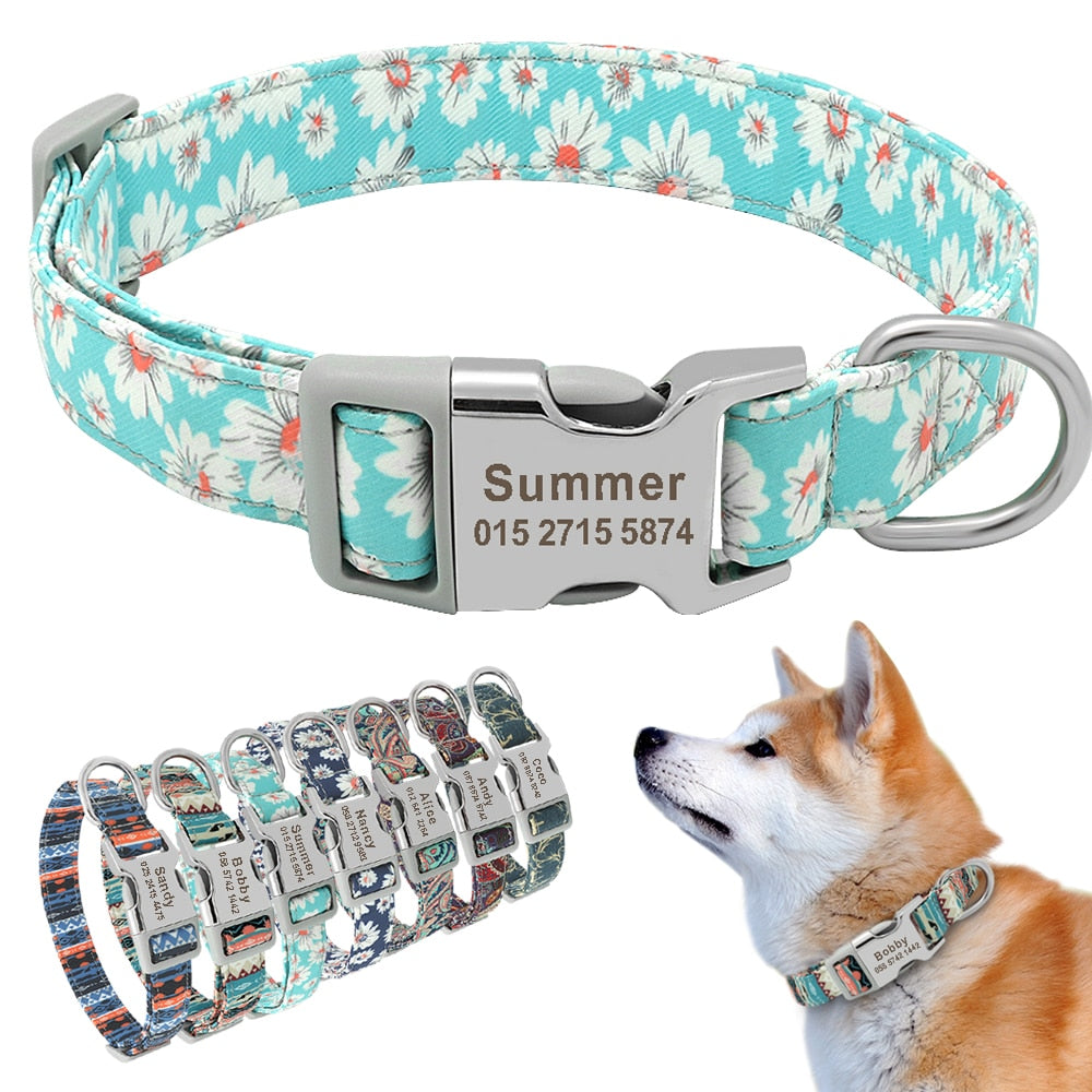Practical Custom Engraved Dog Collar.