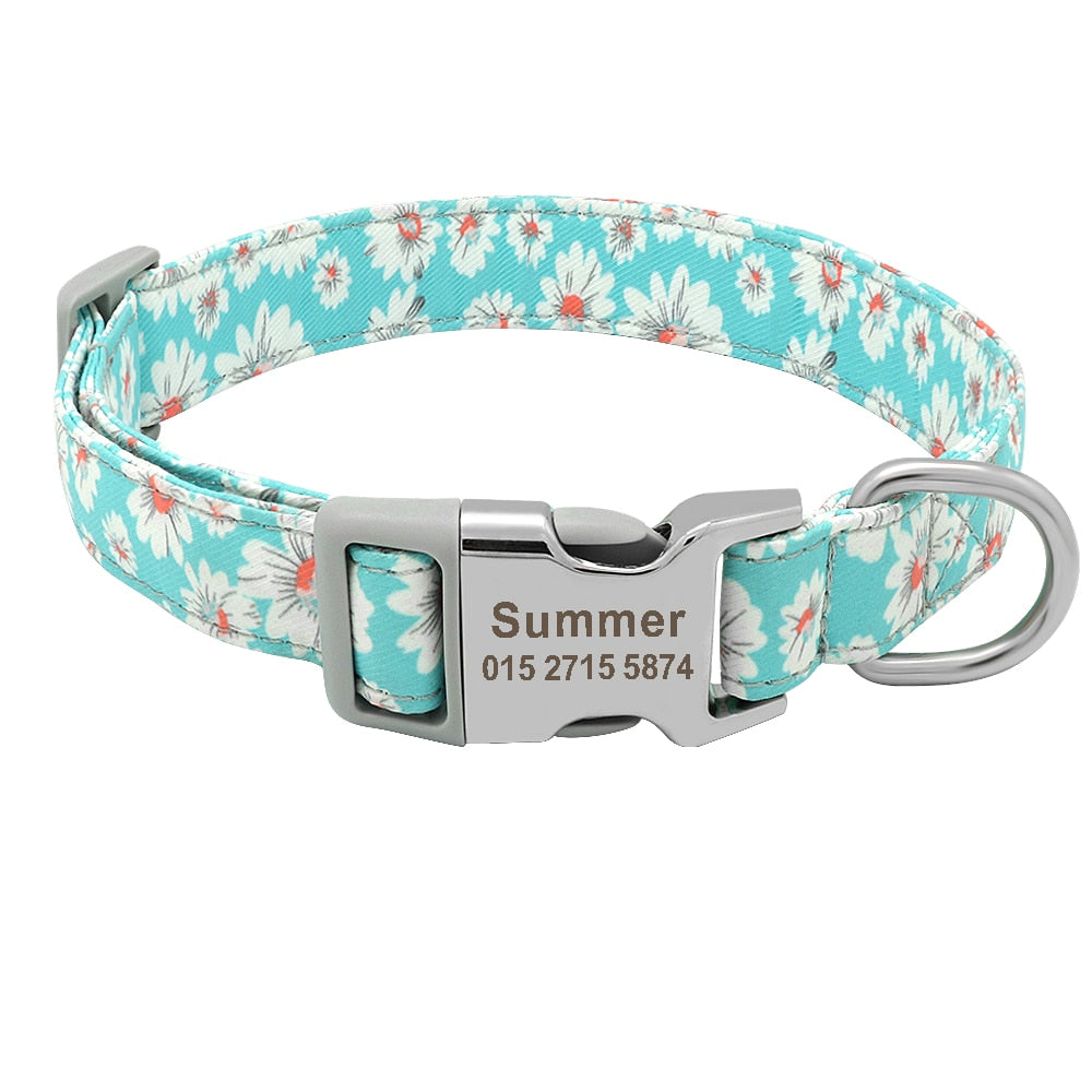 Practical Custom Engraved Dog Collar.