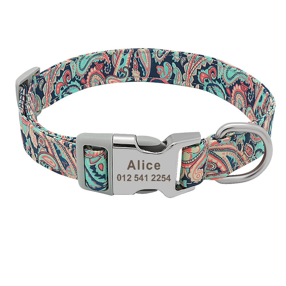 Practical Custom Engraved Dog Collar.