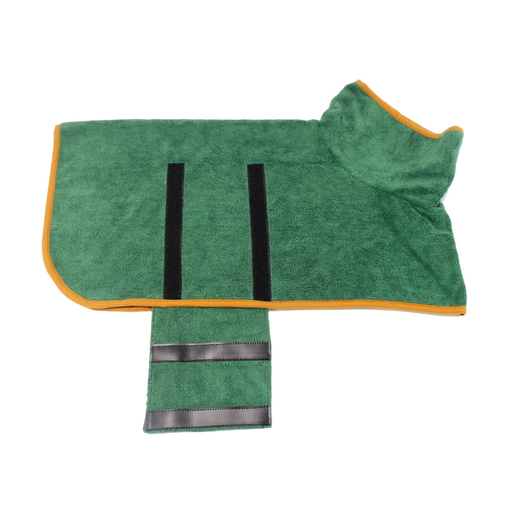 Cozy Dog Bathrobe Towel