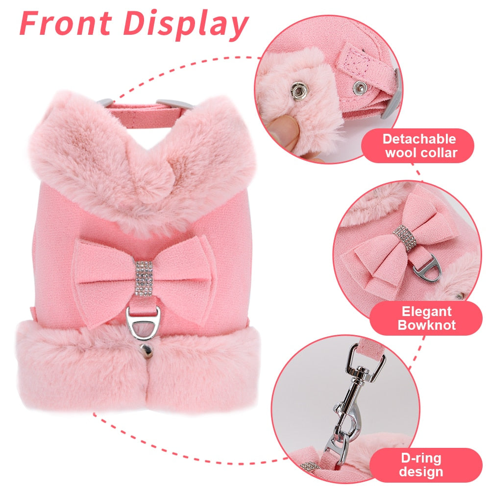 Dog Harness Vest and Leash Set