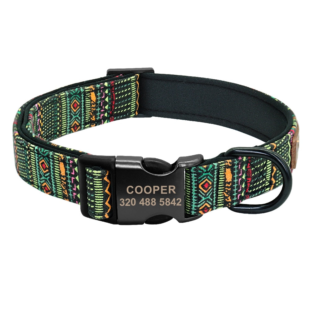 The Ultimate Personalized Dog Collar and Leash Set!