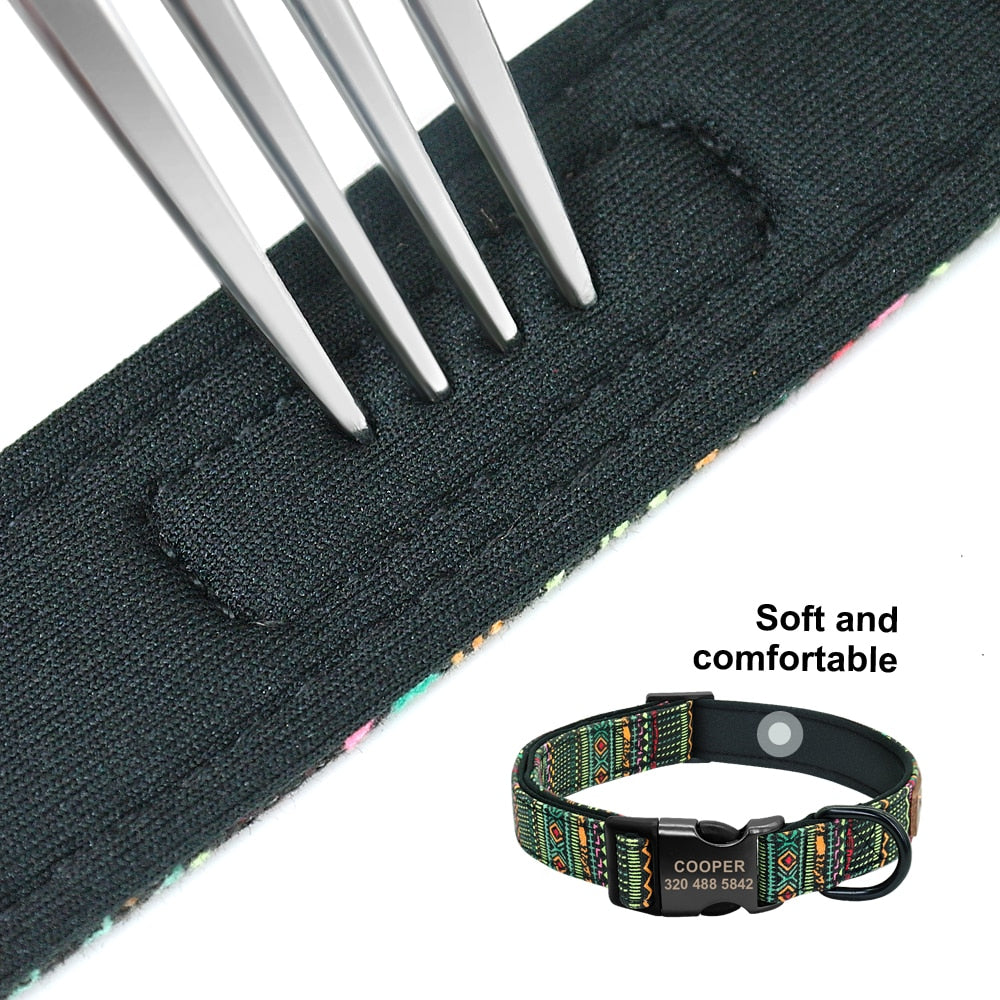 The Ultimate Personalized Dog Collar and Leash Set!