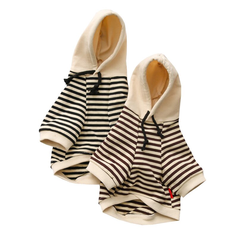 Classic Striped Matching Shirts for Dogs and Owners