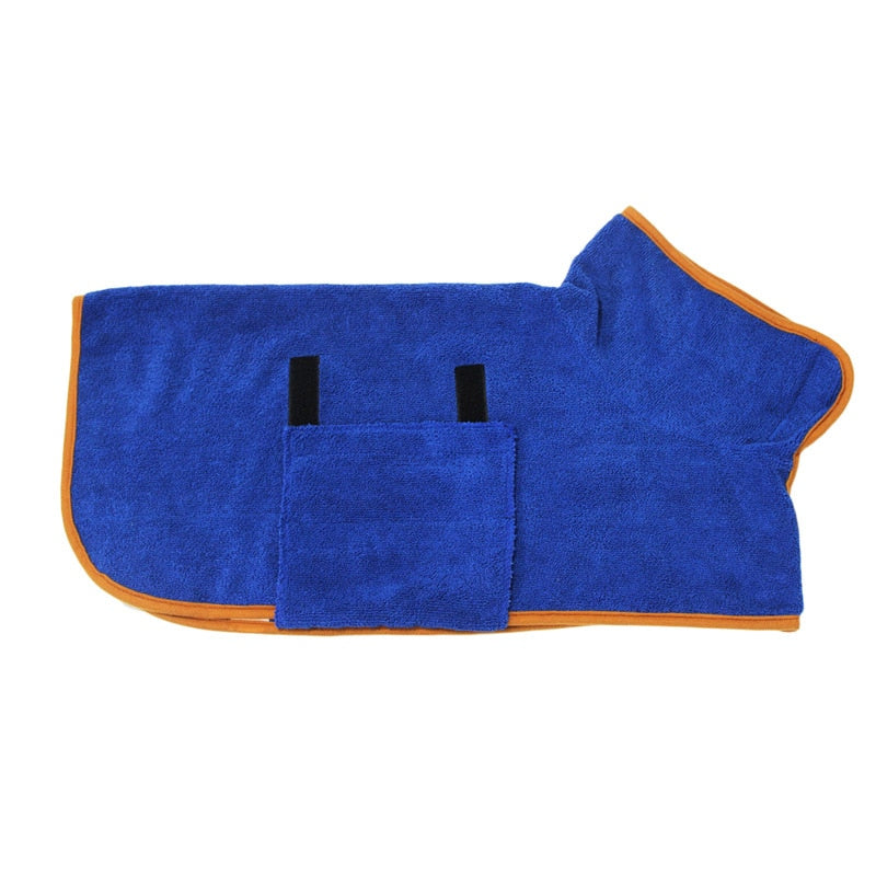 Cozy Dog Bathrobe Towel
