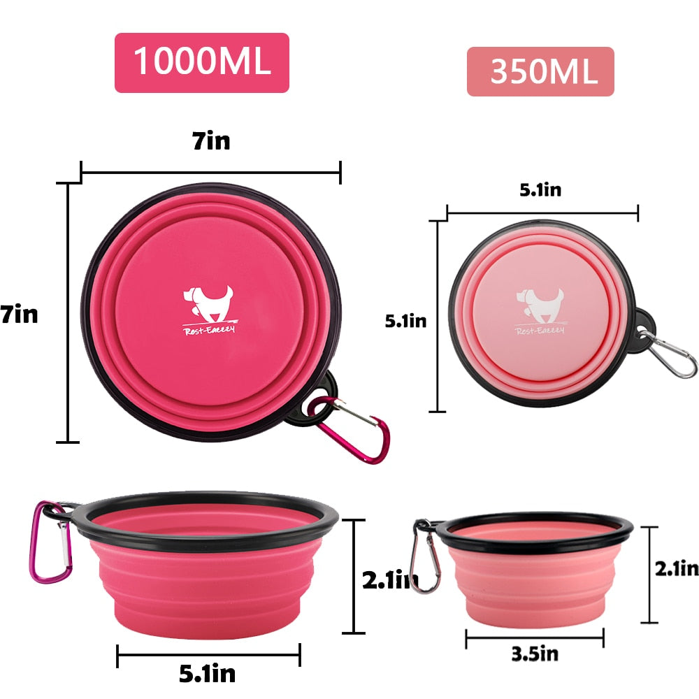 Collapsible Dog Bowls for Travel Dog