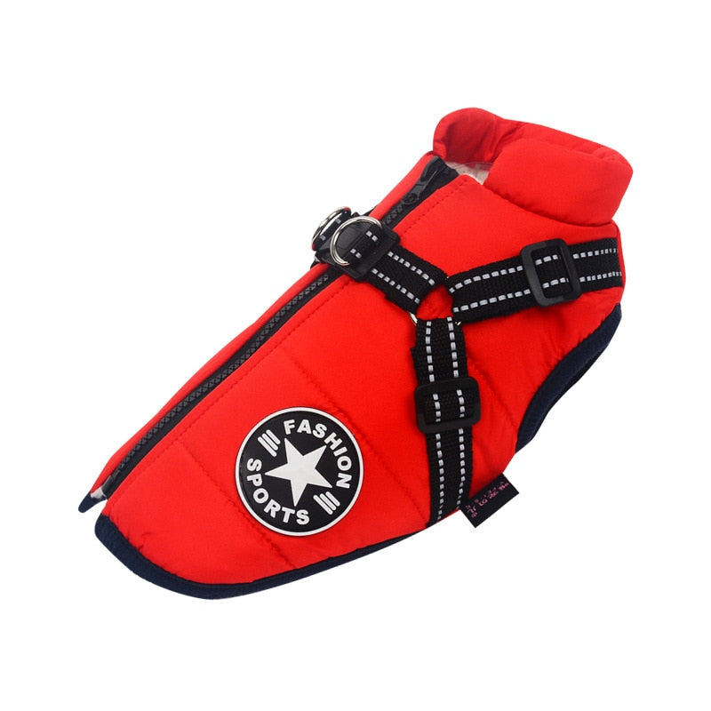 Waterproof Pet Harness Vest Clothes!