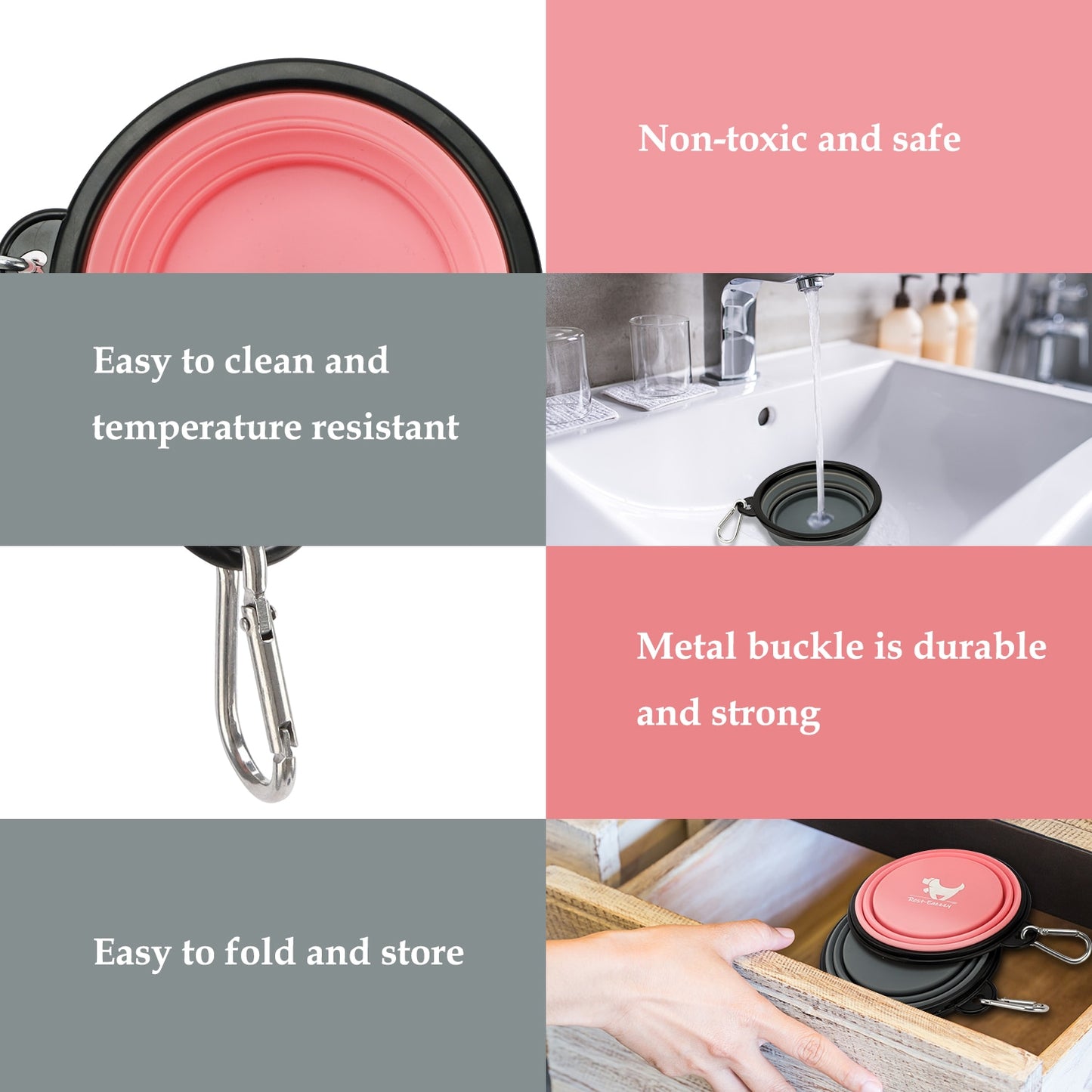 Collapsible Dog Bowls for Travel Dog