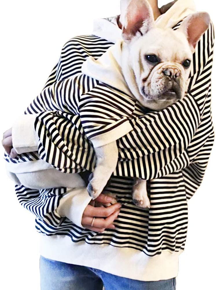 Classic Striped Matching Shirts for Dogs and Owners