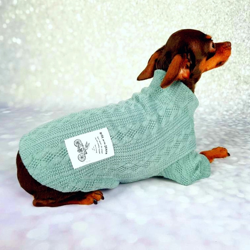 Cozy Canine Classic: Winter Warm Sweater