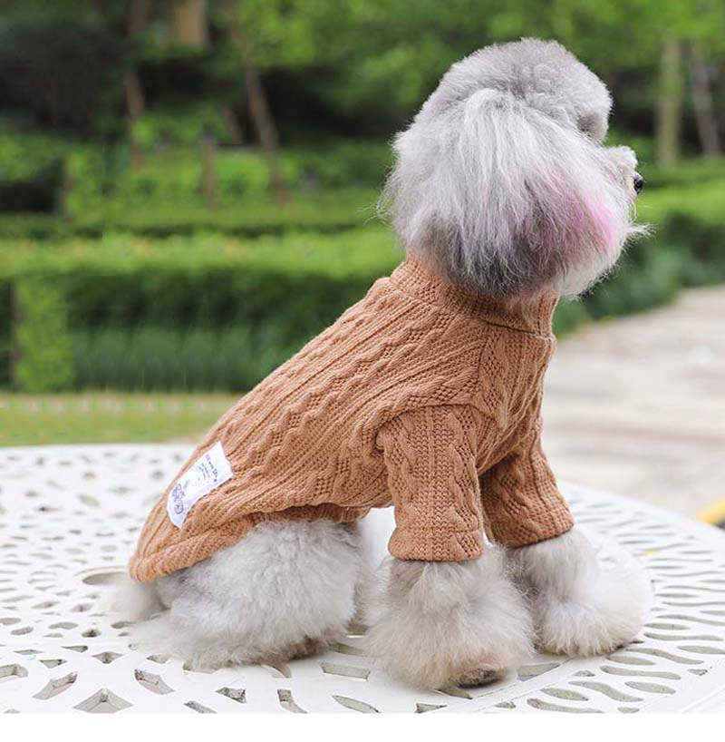 Cozy Canine Classic: Winter Warm Sweater