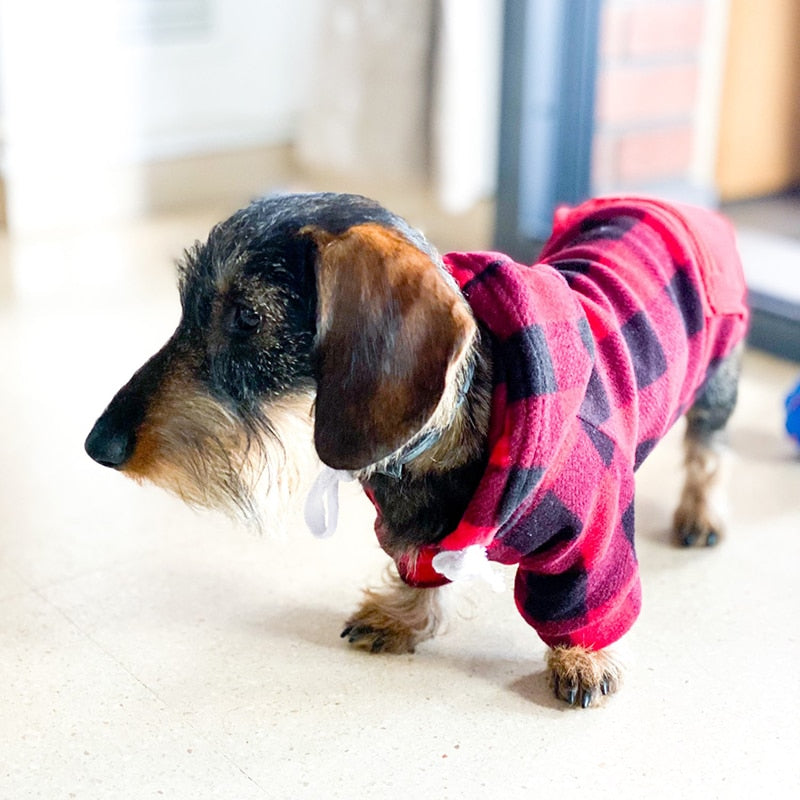 Soft Wool Dog Hoodies