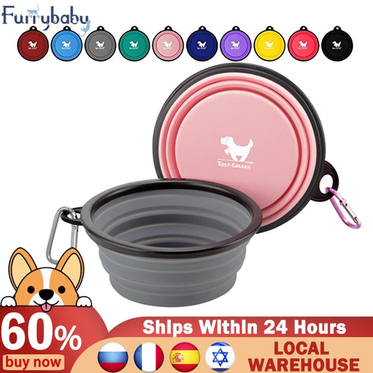 Collapsible Dog Bowls for Travel Dog